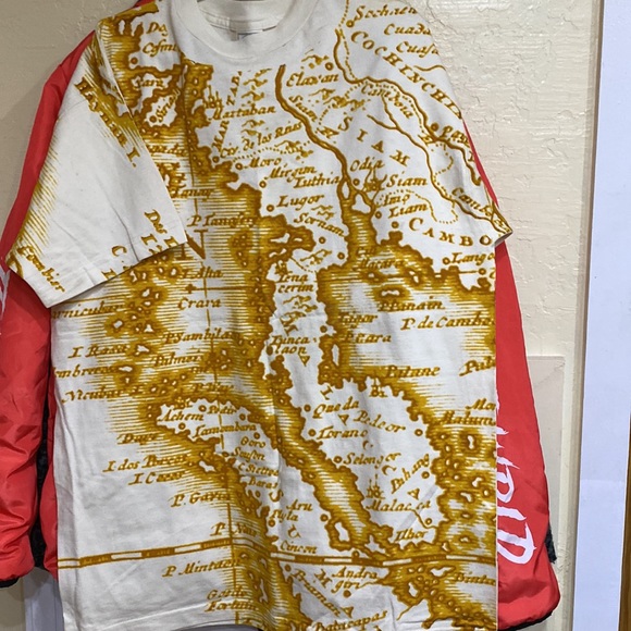 Vintage Tshirt Tanqueray Malacca Gin L Mapp All over Print - Picture 2 of 4